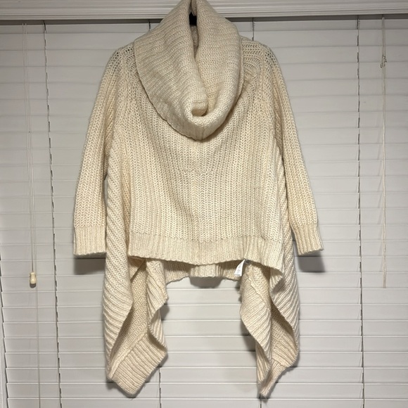Michael Kors Cream Cowl Neck Sweater - Picture 1 of 3